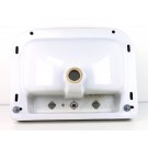 Altes Waschbecken, Porzellan, mit Stöpsel...