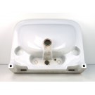 Altes Keramik-Wasch-Becken mit mittigem Hahnloch