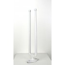 (Doppel-)Handtuchstange aus emailliertem Gusseisen