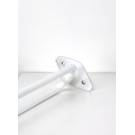 (Doppel-)Handtuchstange aus emailliertem Gusseisen