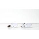 Paar gusseiserne Ablage-Konsolen