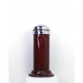 Klassischer Metall-Tretmülleimer