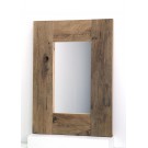 Kleiner Spiegel aus Altholz - Eiche 02