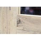 Kleiner Spiegel aus Altholz - Eiche 02