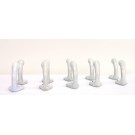 Einfach-Handtuchhaken aus emailliertem Gusseisen