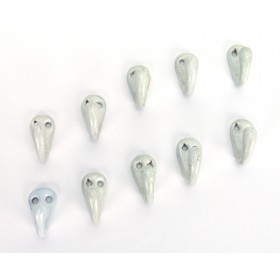 Einfach-Handtuchhaken aus emailliertem Gusseisen