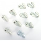 Einfach-Handtuchhaken aus emailliertem Gusseisen