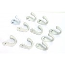 Einfach-Handtuchhaken aus emailliertem Gusseisen