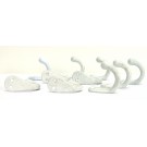 Einfach-Handtuchhaken aus emailliertem Gusseisen