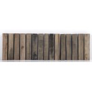 Kleine Kanthölzer aus altem Buchenholz