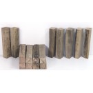 Kleine Kanthölzer aus altem Buchenholz