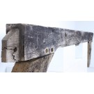 Alter Eichenholz-Torbogen