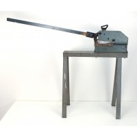 Alte, gebrauchte Blechschere - voll funktionsfähig