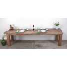 Massiver Hochzeitstisch aus altem Eichenholz