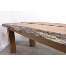 Massiver Hochzeitstisch aus altem Eichenholz