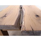 Massiver Hochzeitstisch aus altem Eichenholz