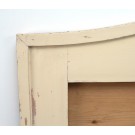 Antiker, märchenhafter Spiegelrahmen aus Fichte