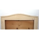 Antiker, märchenhafter Spiegelrahmen aus Fichte