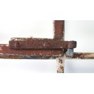 Antike Fenster aus Gusseisen - 3er Set