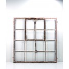 Antike Fenster aus Gusseisen - 3er Set