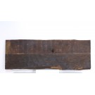 Dunkle Eichenplatte mit originaler Oberfläche