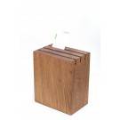 Altholzständer für Infomaterial, elegant