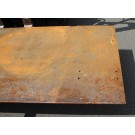 Rostige Stahlplatten, 10 mm dick