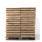 Alte Kippdielen als Tabletts nutzbar