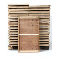 Alte Kippdielen als Tabletts nutzbar