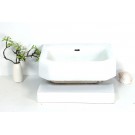 Klassisches Wasch-Becken aus emailiertem Gusseisen