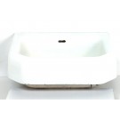 Klassisches Wasch-Becken aus emailiertem Gusseisen