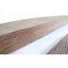 2er Regalbohlen-Set aus Mooreiche und historischer Eiche