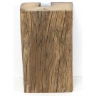 Stele aus alter Eiche mit Zapfenloch