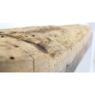 Antike rustikale Eichenbohle