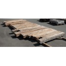 Alte Fachwerkständer aus historischem Eichenholz