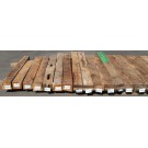 Alte Fachwerkständer aus historischem Eichenholz