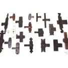 Alte Kreuzbänder aus Eisen