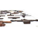 Alte Kreuzbänder aus Eisen