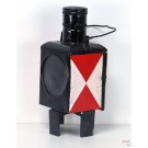 Alte Bahn-Signallaterne, ohne Strom