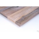 Hell geölt und geschliffen oder gebürstet: Maßgefertigte Tischplatte Eiche Altholz