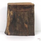 Bunte Stele aus alter Eiche