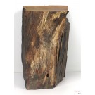 Bunte Stele aus alter Eiche