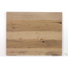 Lackiert und geschliffen oder gebürstet: Maßgefertigte Tischplatte Eiche Altholz