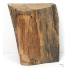 Bunte Stele aus Altholz