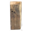 Getigerte Stele aus antiker Eiche