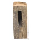 Getigerte Stele aus antiker Eiche