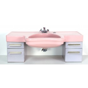 Altes Friseur-Waschbecken