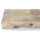 Alte Eichenbohle mit feiner Patina