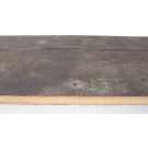 Antikes Eichenbrett mit Riss