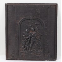 Gusseiserne Ofenplatte Nr. 5